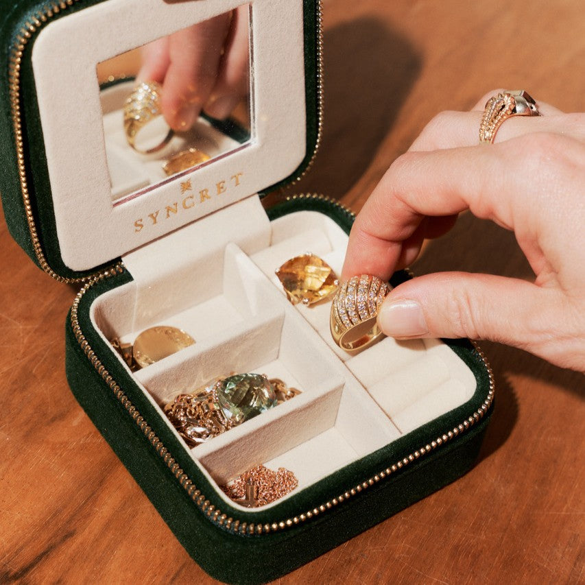 Dolce Vita ring with citrine
