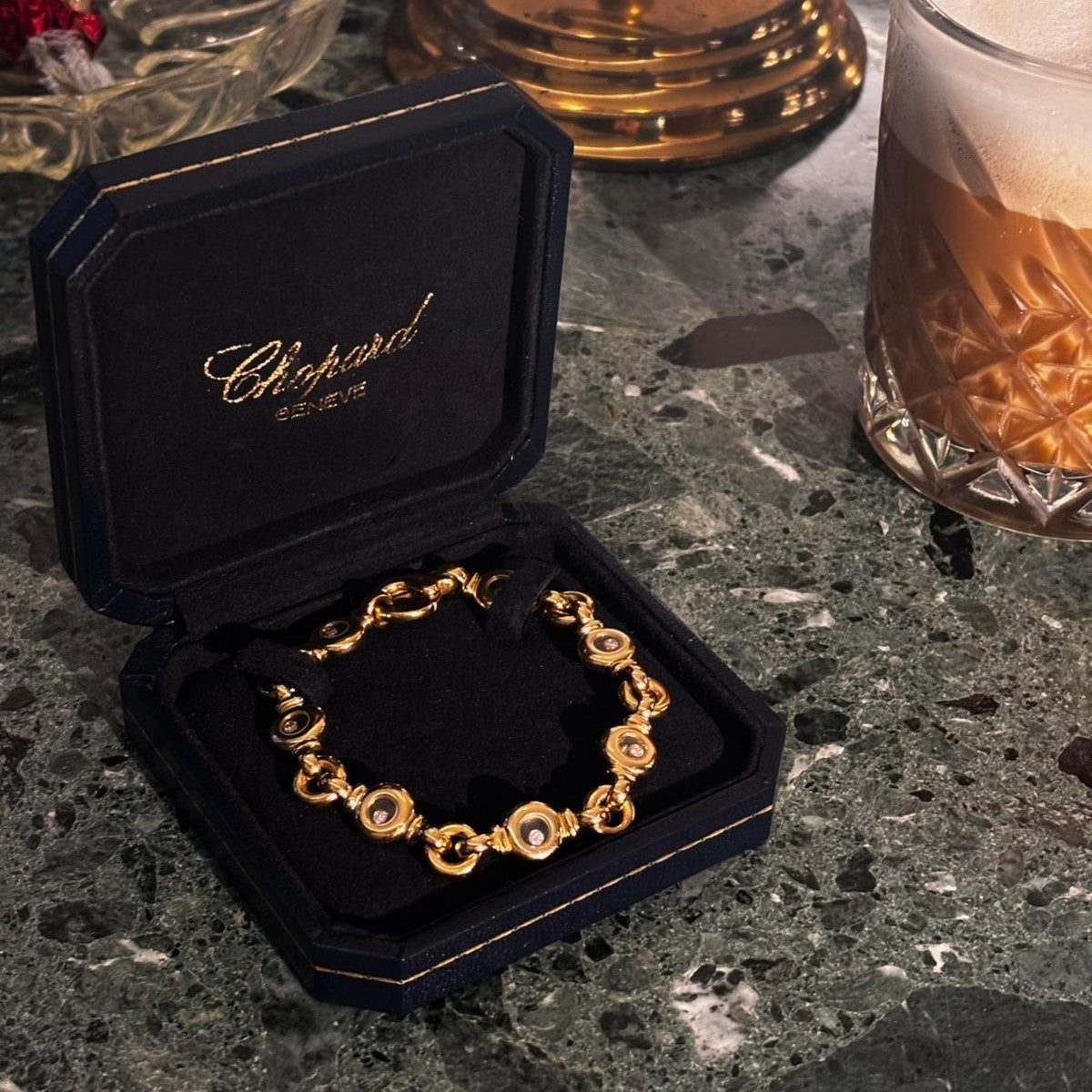Chopard Happy Diamonds gold bracelet