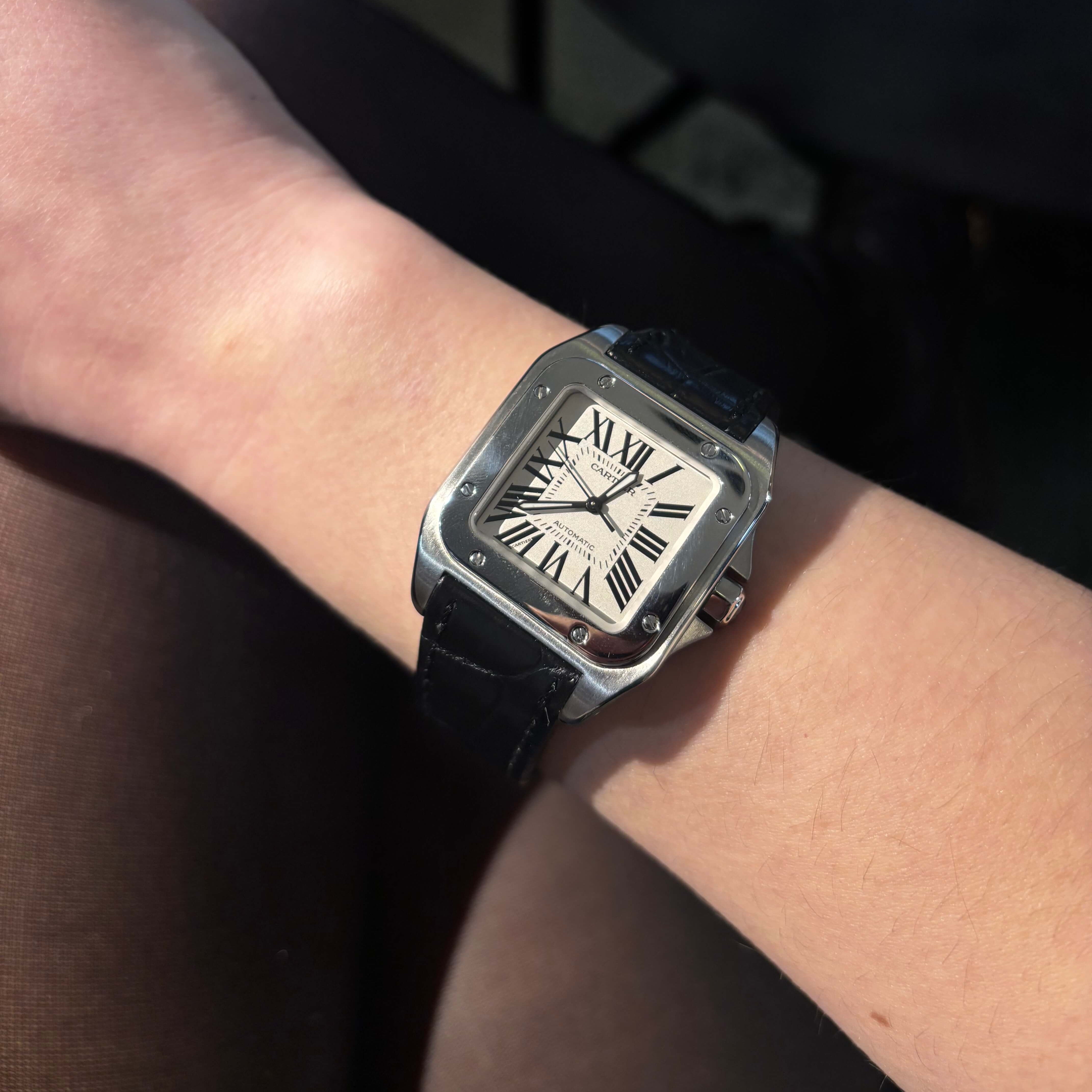 Zegarek Cartier Santos 100, 2017, Swiss Made