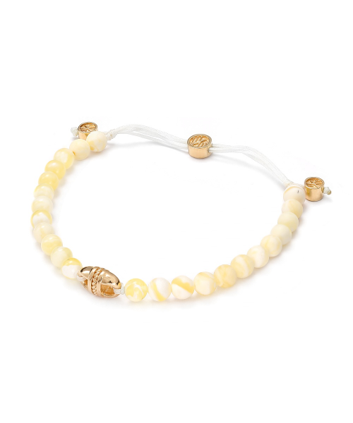 Baltique uni-link rope marble amber bracelet - 4