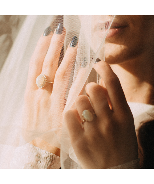 Ethiopian opal ring - 2