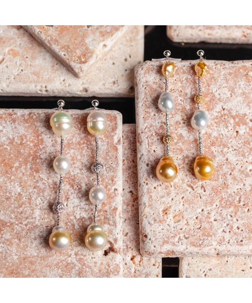 South Sea pearl earrings - 3