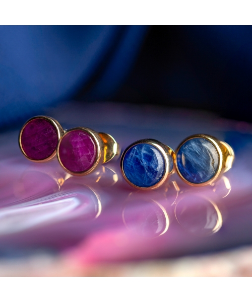 Sapphire earrings - 2