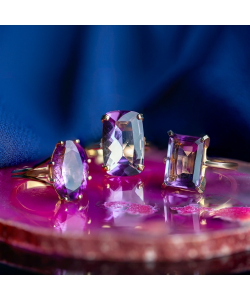 Ametrine ring - 2