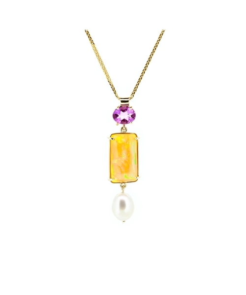 Opal pendant - 1