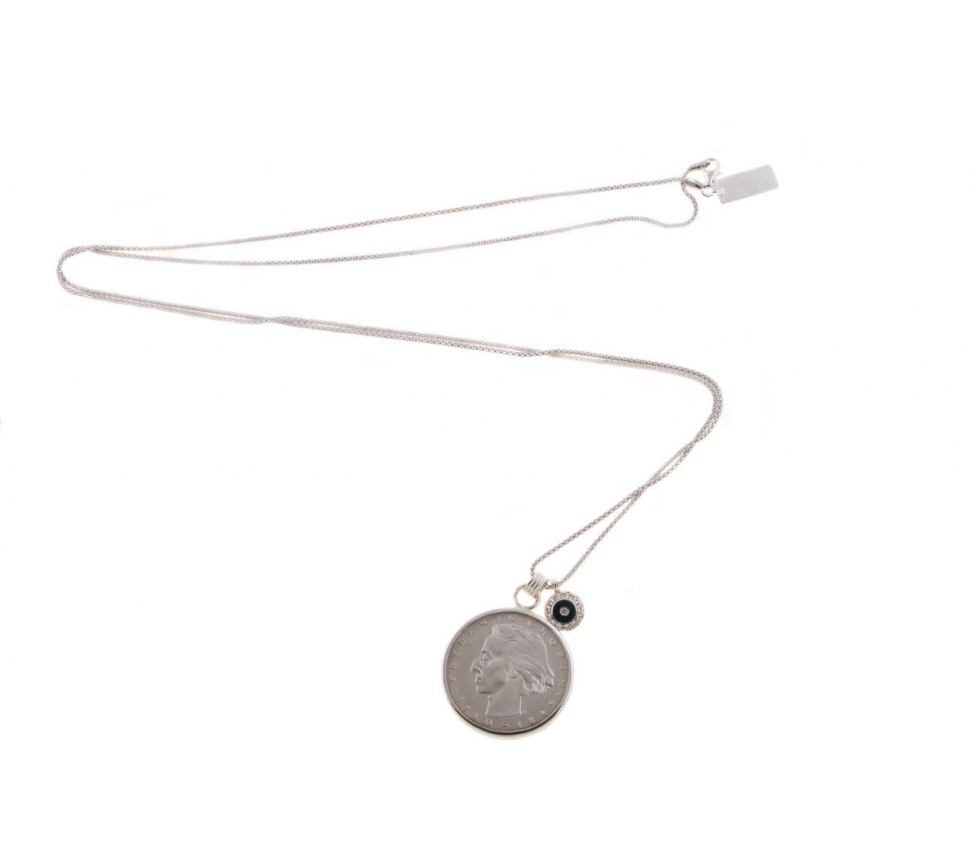 Frederic Chopin coin necklace Pecunia - 1