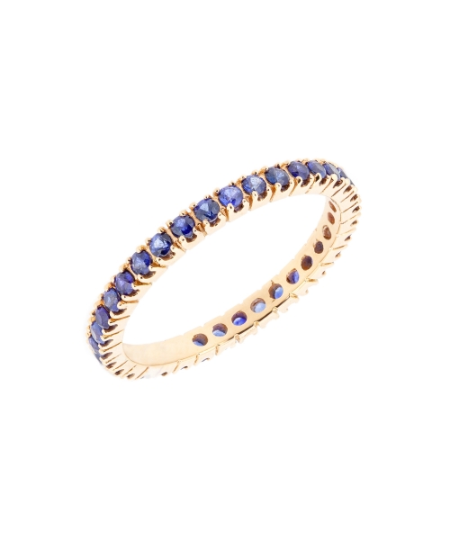 Sapphire eternity band - 2