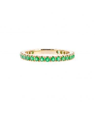 Emerald eternity band - 1