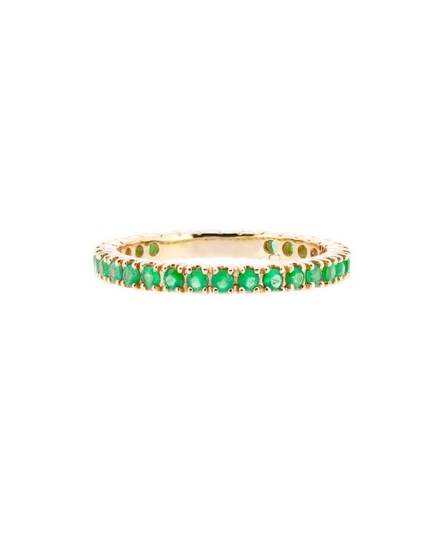 Emerald eternity band - 1