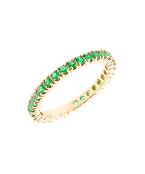 Emerald eternity band - 2