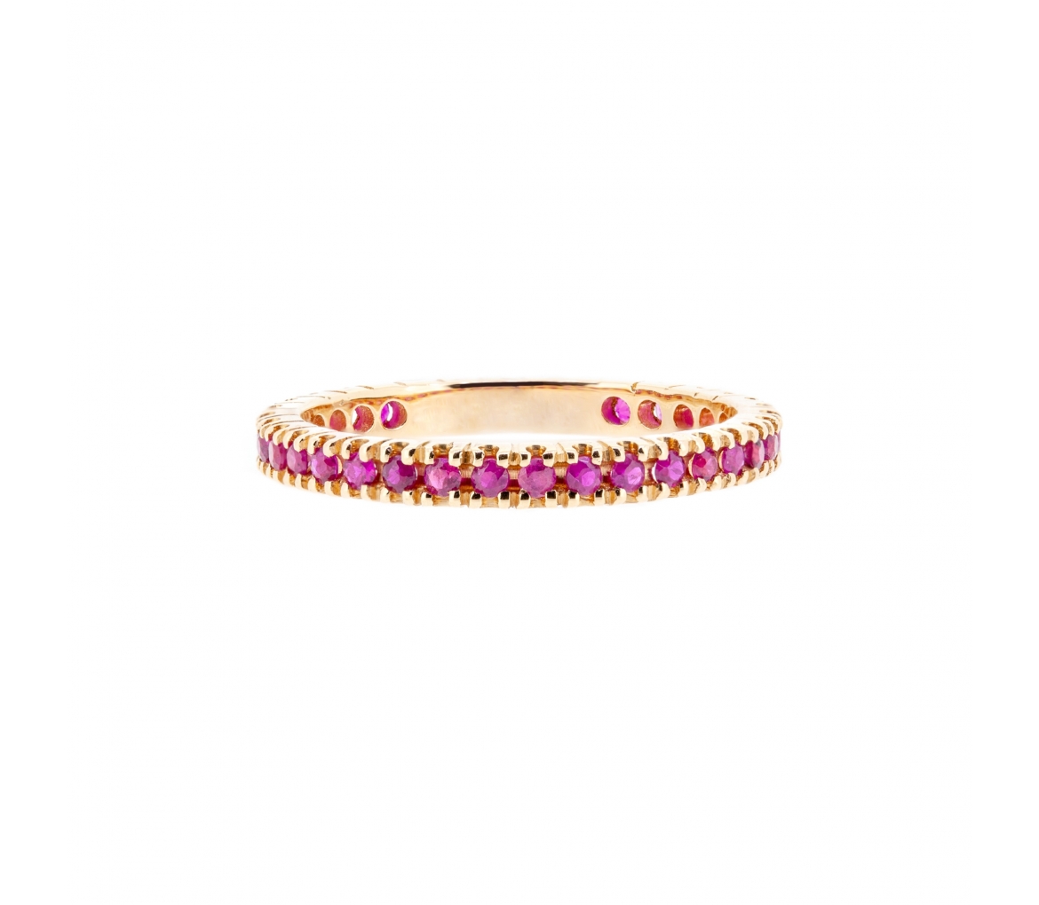 Ruby eternity band - 1