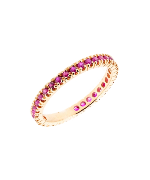 Ruby eternity band - 2