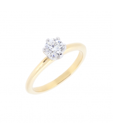 0,50 ct Diamond engagement ring - 2