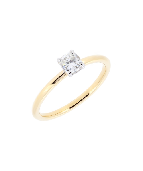 Cushion cut diamond ring - 3