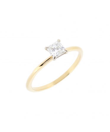 Princess cut diamond ring - 3