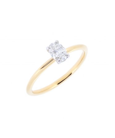 Oval cut diamond ring - 3