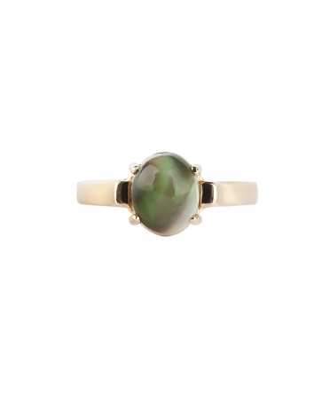 Ethiopian opal ring - 1