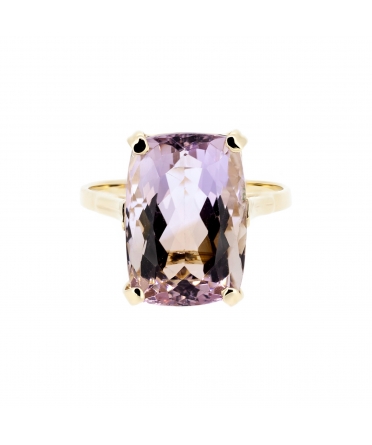 Gold ametrine ring - 1