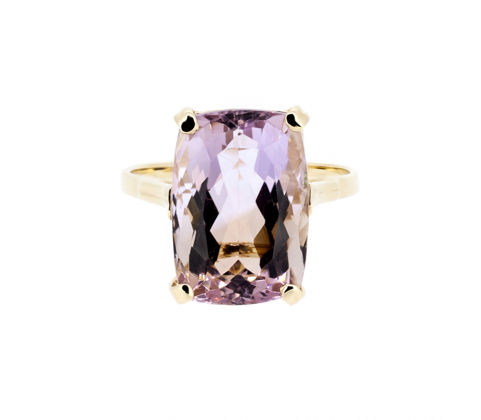 Gold ametrine ring - 1