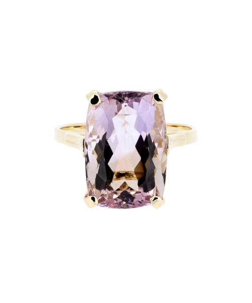 Gold ametrine ring - 1