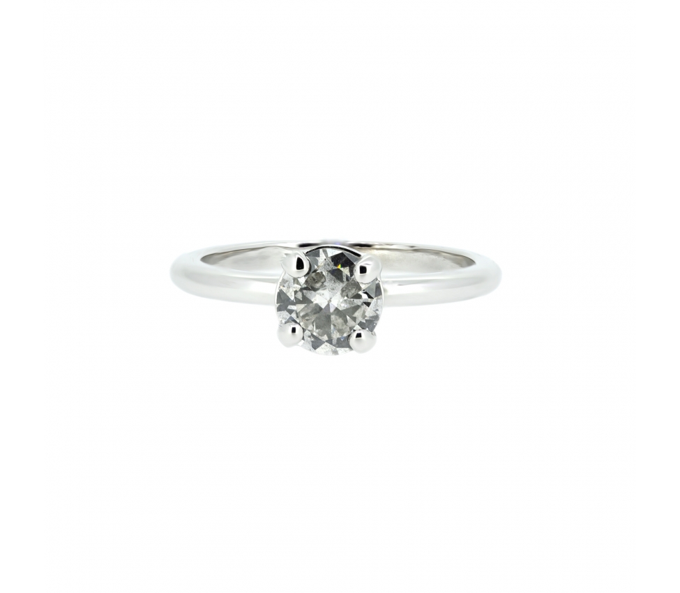 0,75 ct diamond engagement ring - 1