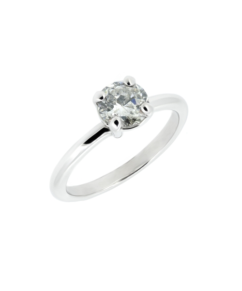 0,75 ct diamond engagement ring - 2