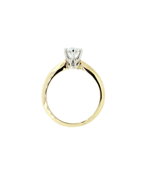 0,50 ct diamond engagement ring - 5