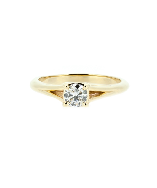 Diamond engagement ring - 1