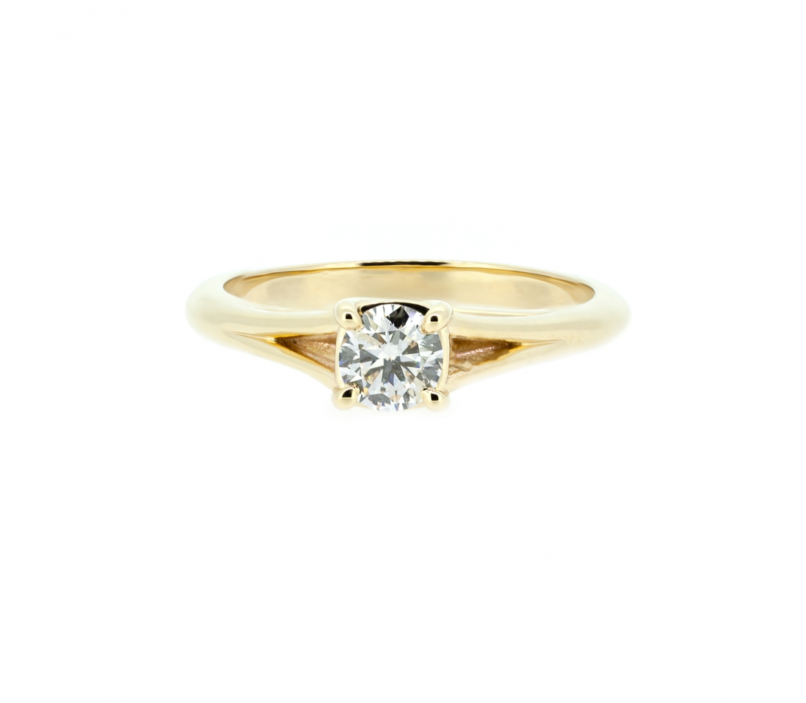 Diamond engagement ring - 1