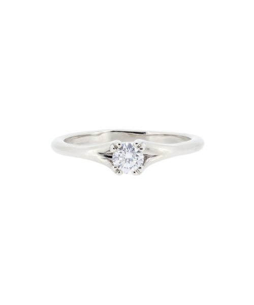 Diamond engagement ring - 1