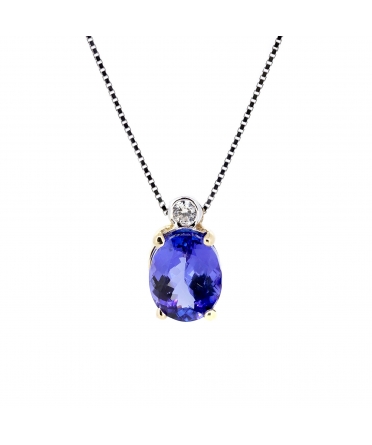 Tanzanite necklace - 1