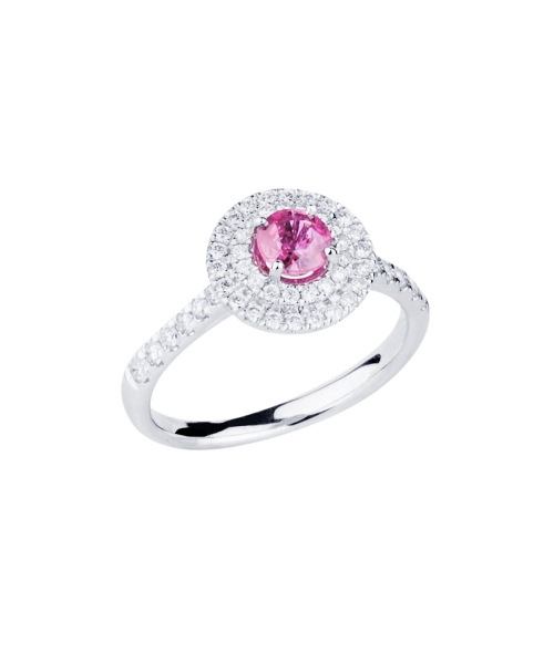 Ruby and diamond ring - 2