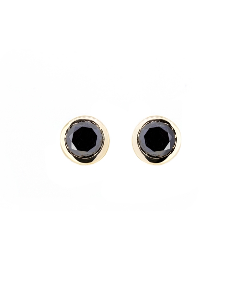 Black diamond earrings - 1