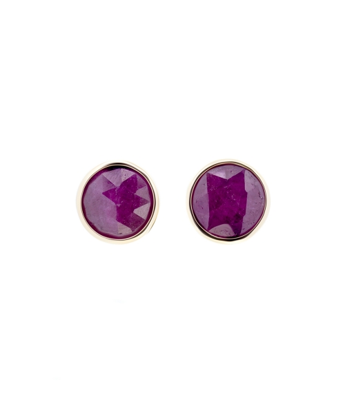 Ruby earrings - 1