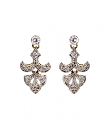 Diamond earrings - 1