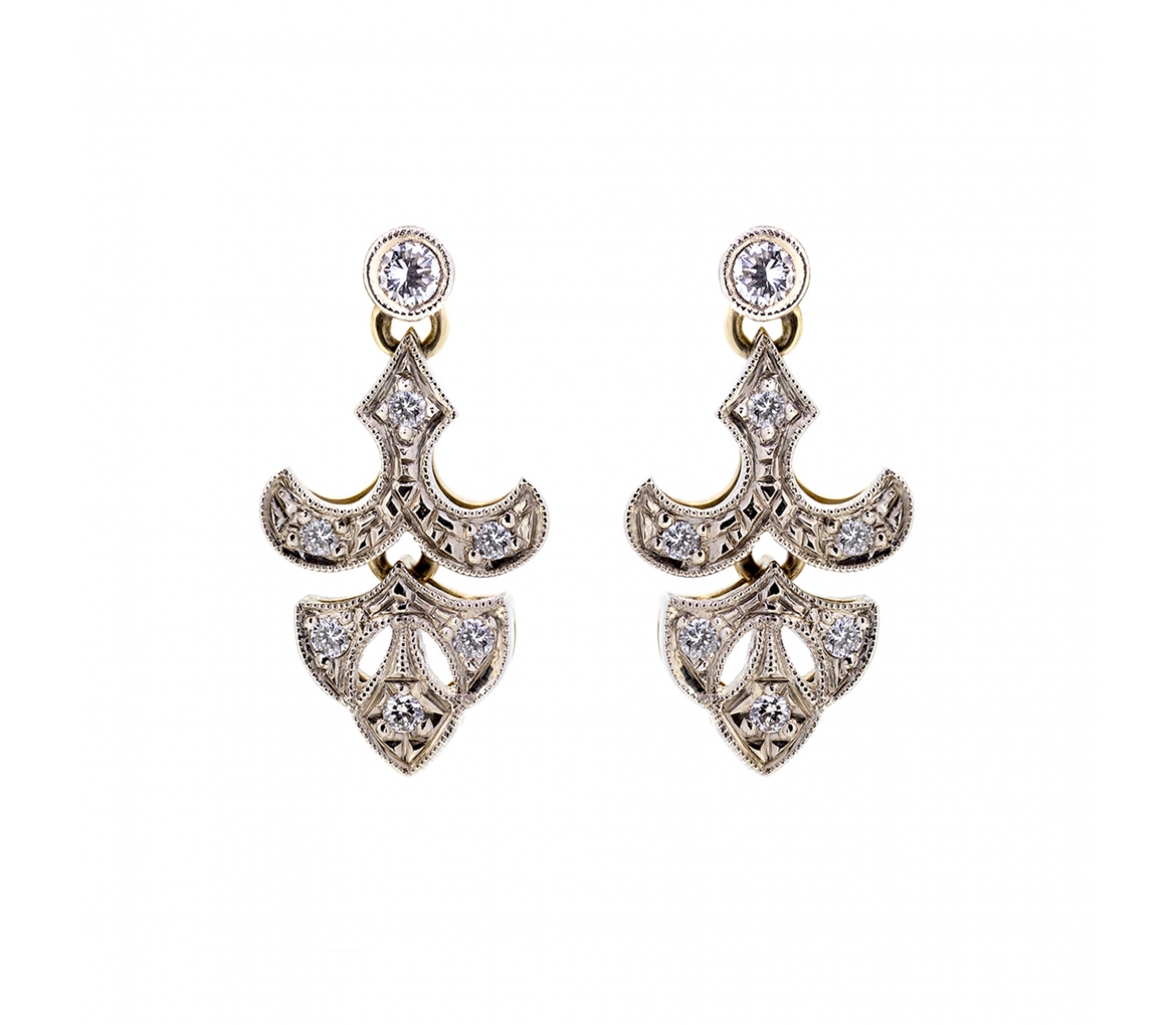 Diamond earrings - 1