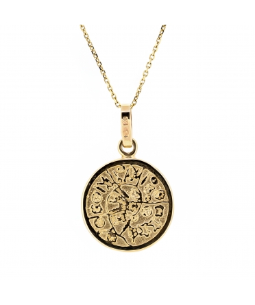 Aztec Calendar pendant - 1