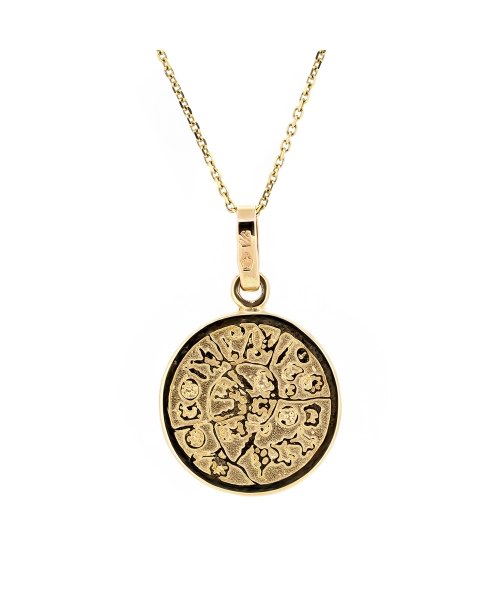 Aztec Calendar pendant - 1