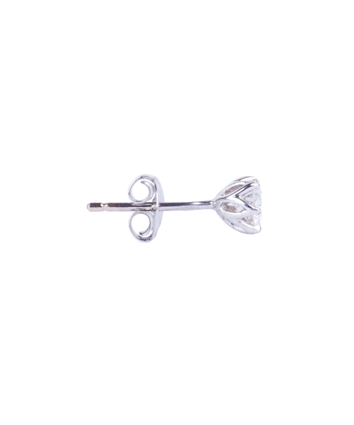 Diamond earrings studs 0,66 ct - 3