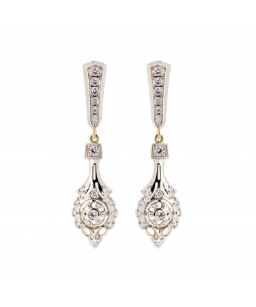 Diamond earrings - 1