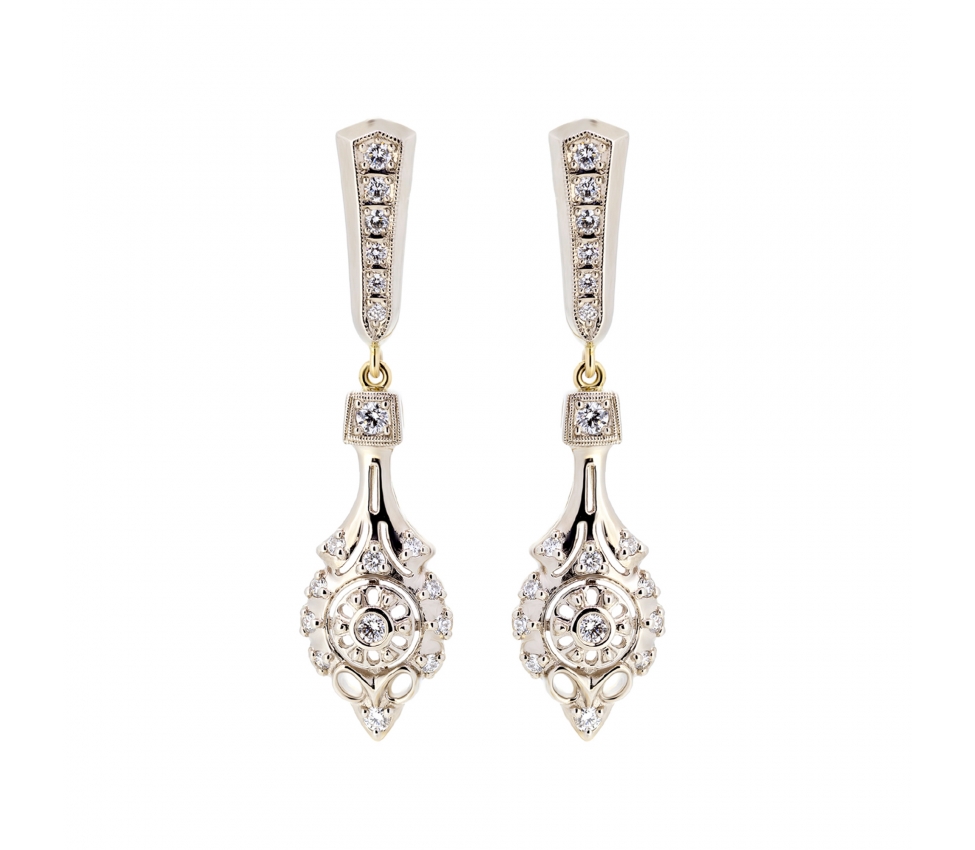 Diamond earrings - 1