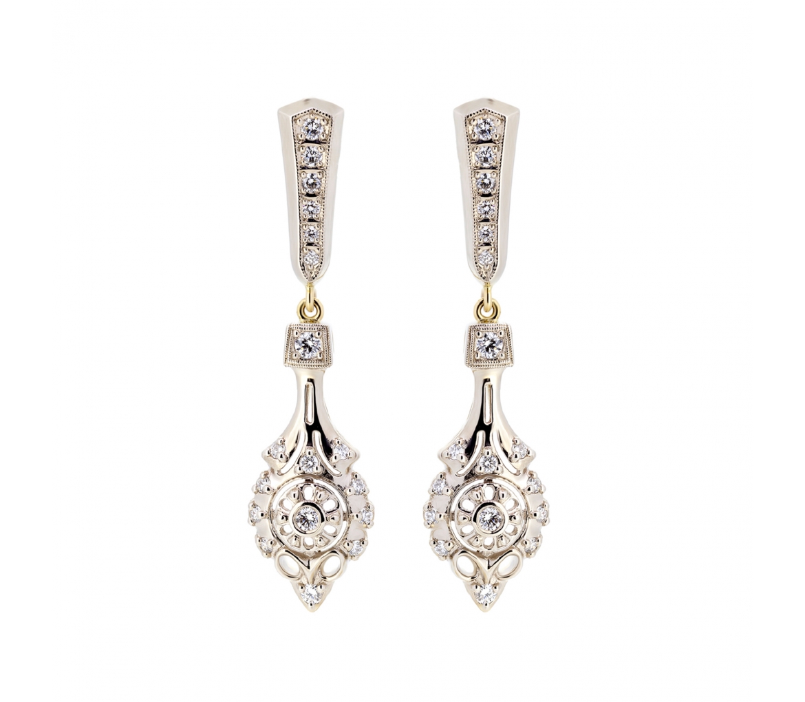 Diamond earrings - 1