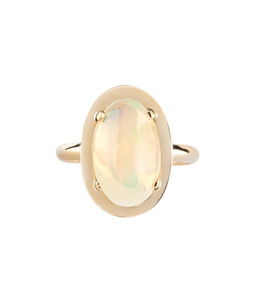 Ethiopian opal ring - 1