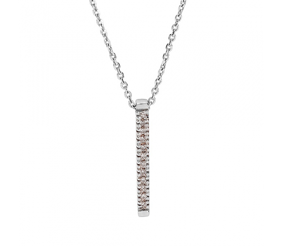 Diamond necklace Minimal - 1