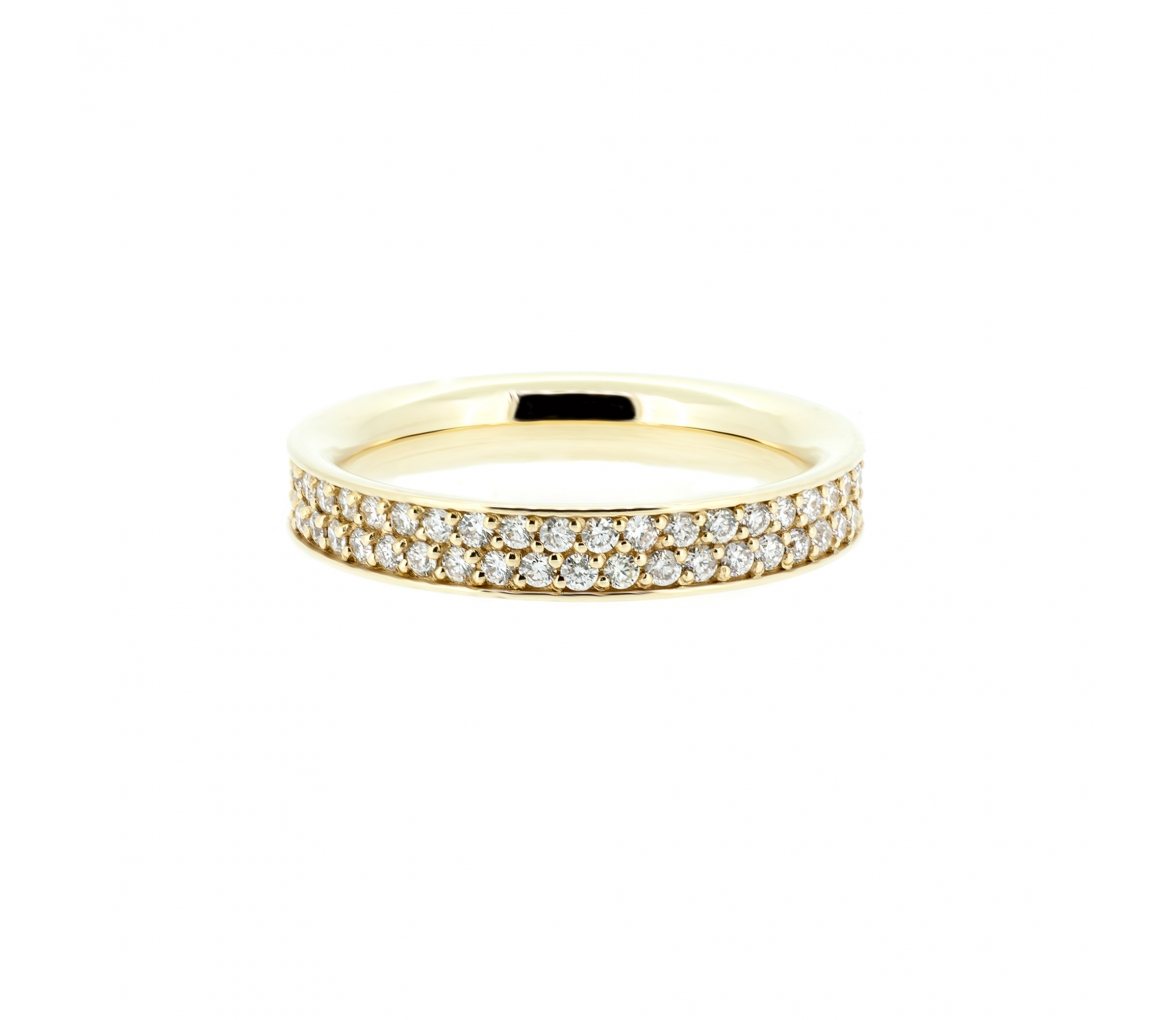 Diamond wedding eternity band E006 - 1