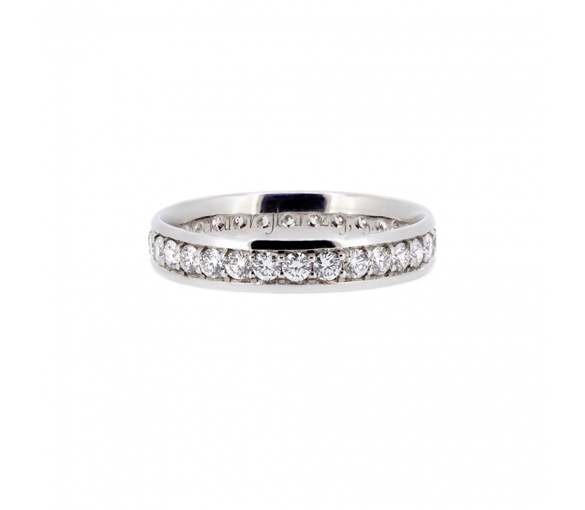 Diamond wedding eternity band E003 - 1