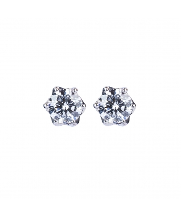 0,50 ct diamonds studs - 1