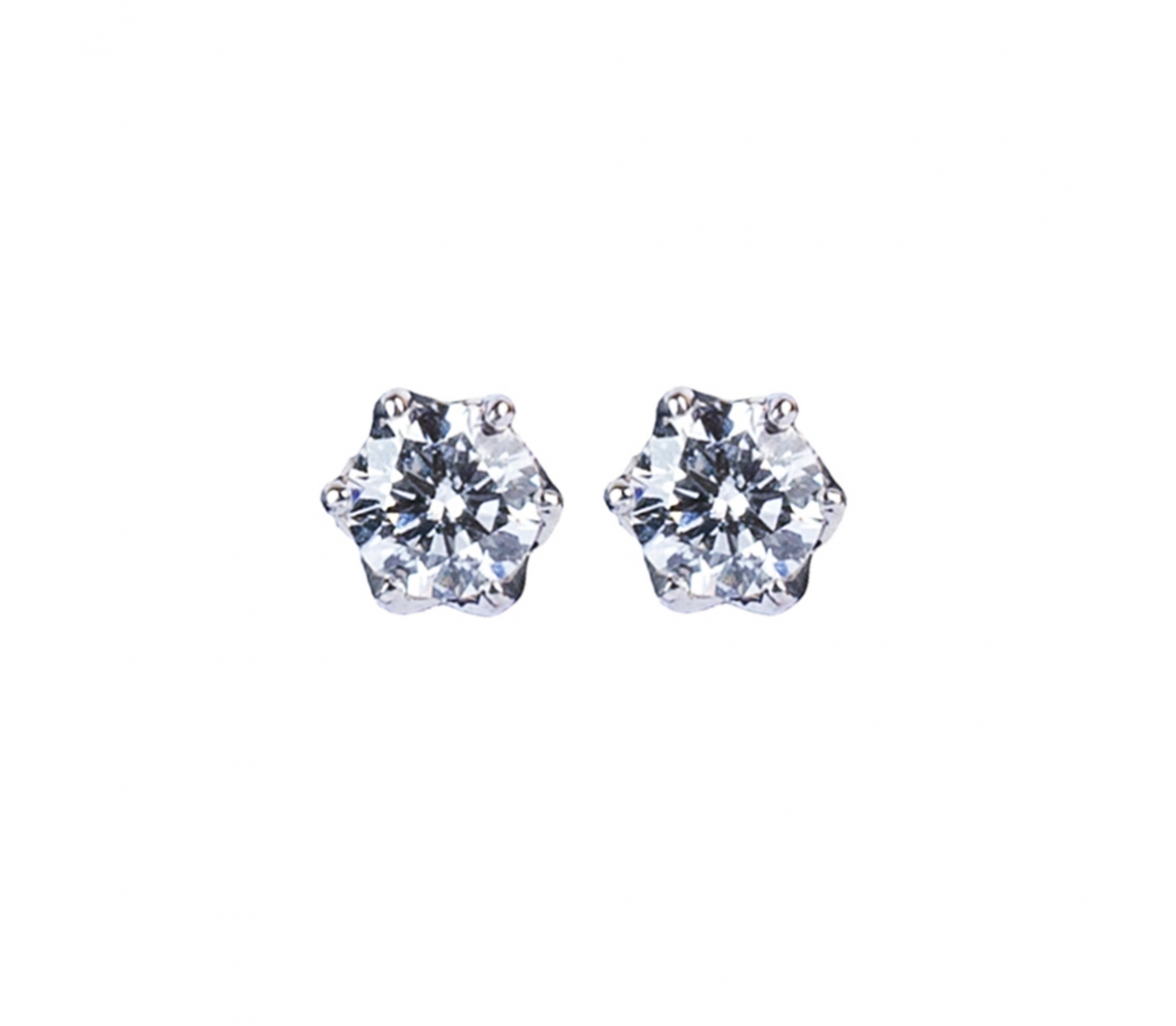 0,50 ct diamonds studs - 1