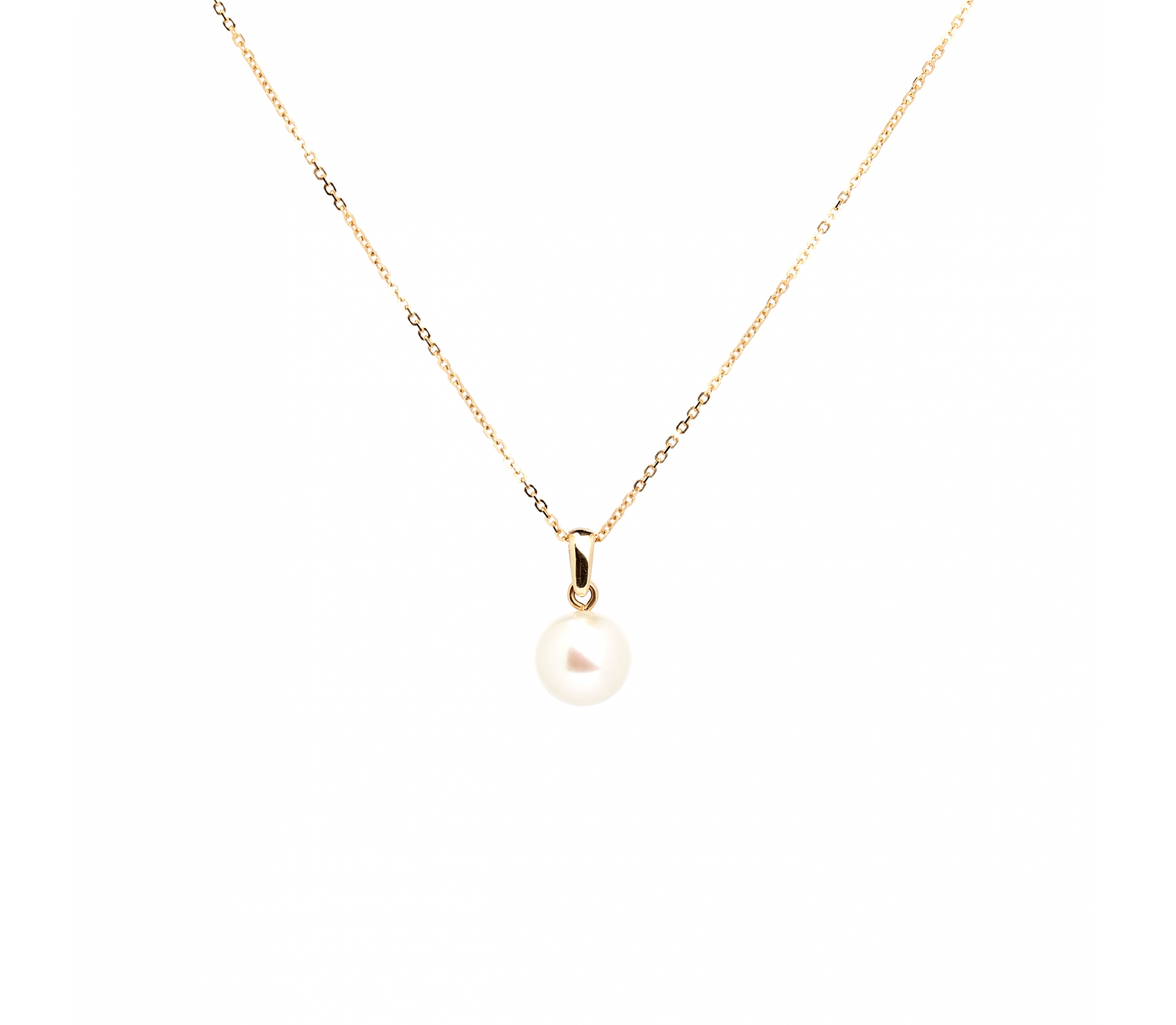 Gold pendant with pearl - 1 Gold pendant with pearl - 1