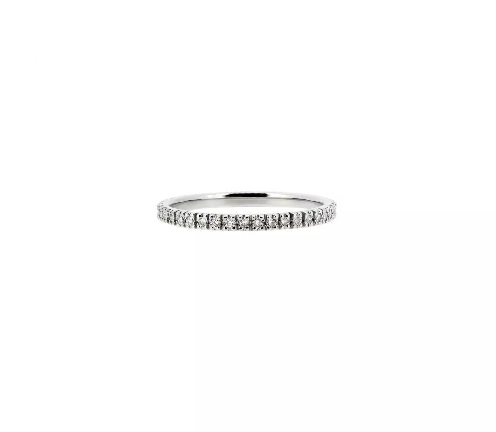 Diamond wedding eternity band E008 - 1